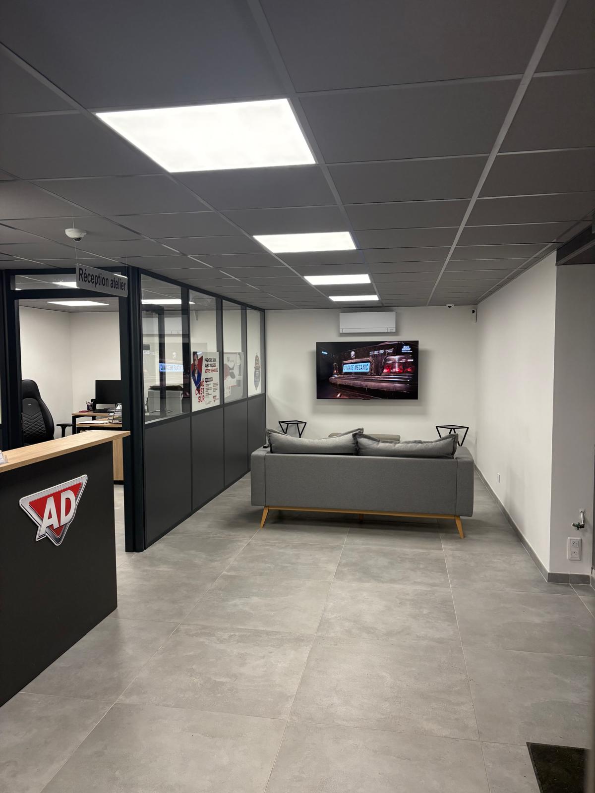 Espace accueil et atelier
