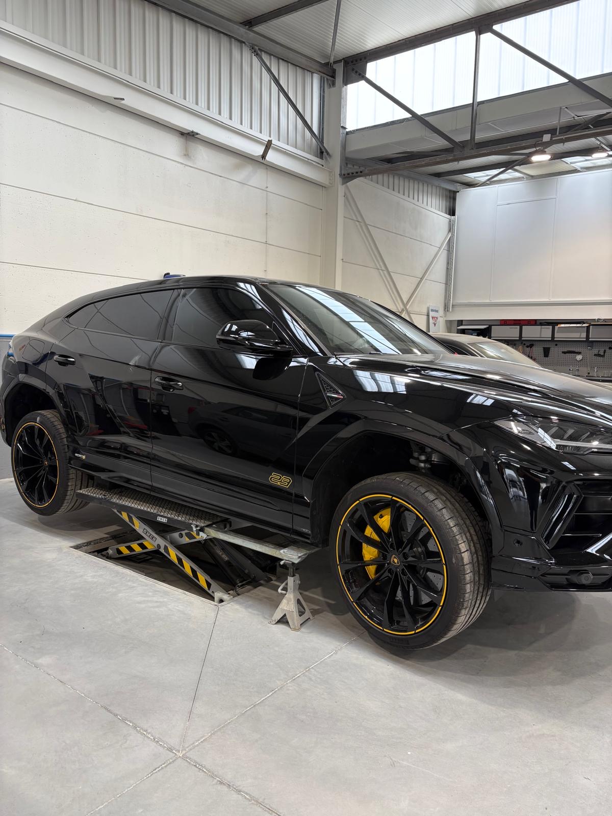 Atelier de carrosserie de pointe
